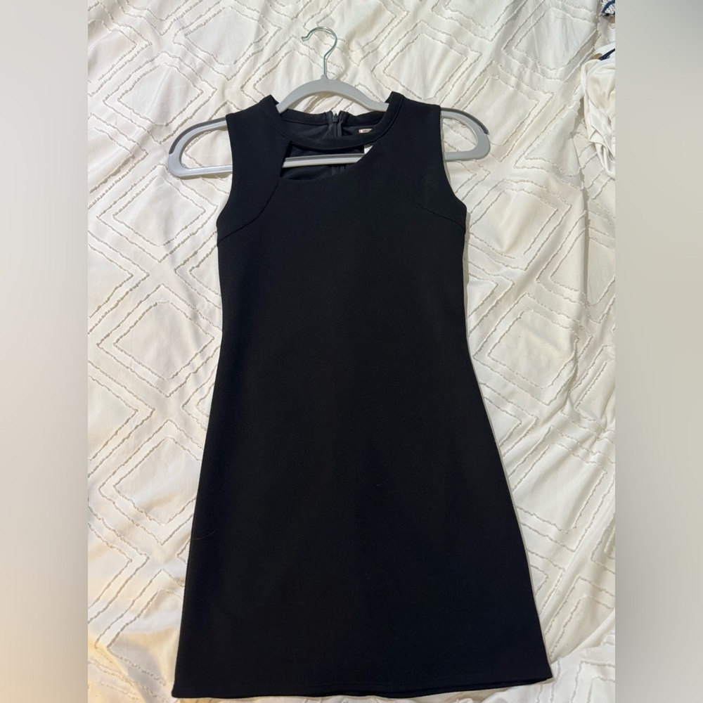 Sally Miller Black Sleeveless Mini Dress